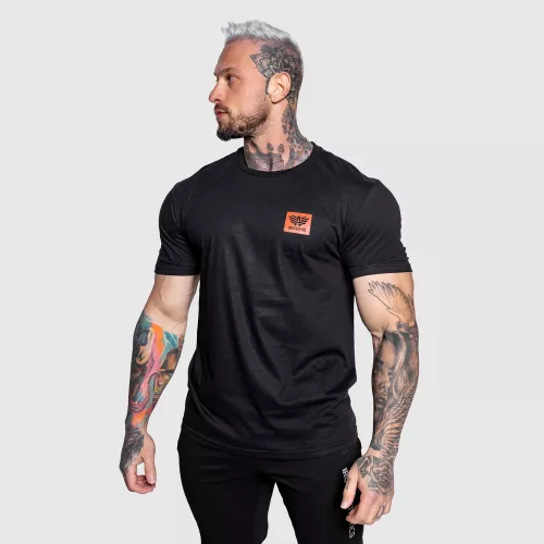 Férfi sportpóló Iron Aesthetics Quick, fekete