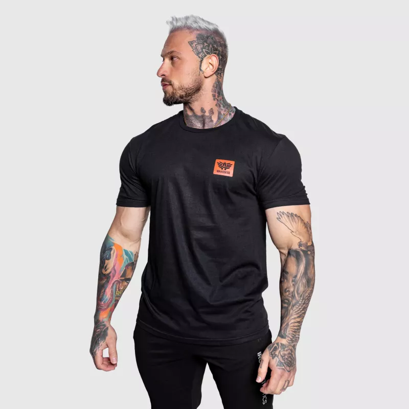 Férfi sportpóló Iron Aesthetics Quick, fekete-2