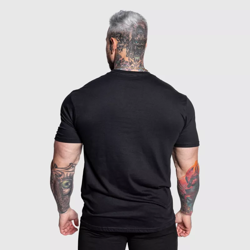Férfi sportpóló Iron Aesthetics Quick, fekete-6