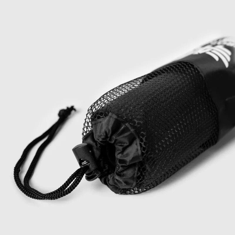 Gyorsan száradó sporttörölköző Iron Aesthetics Dry, fekete-4