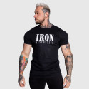 Férfi sportpóló Iron Aesthetics Urban, fekete