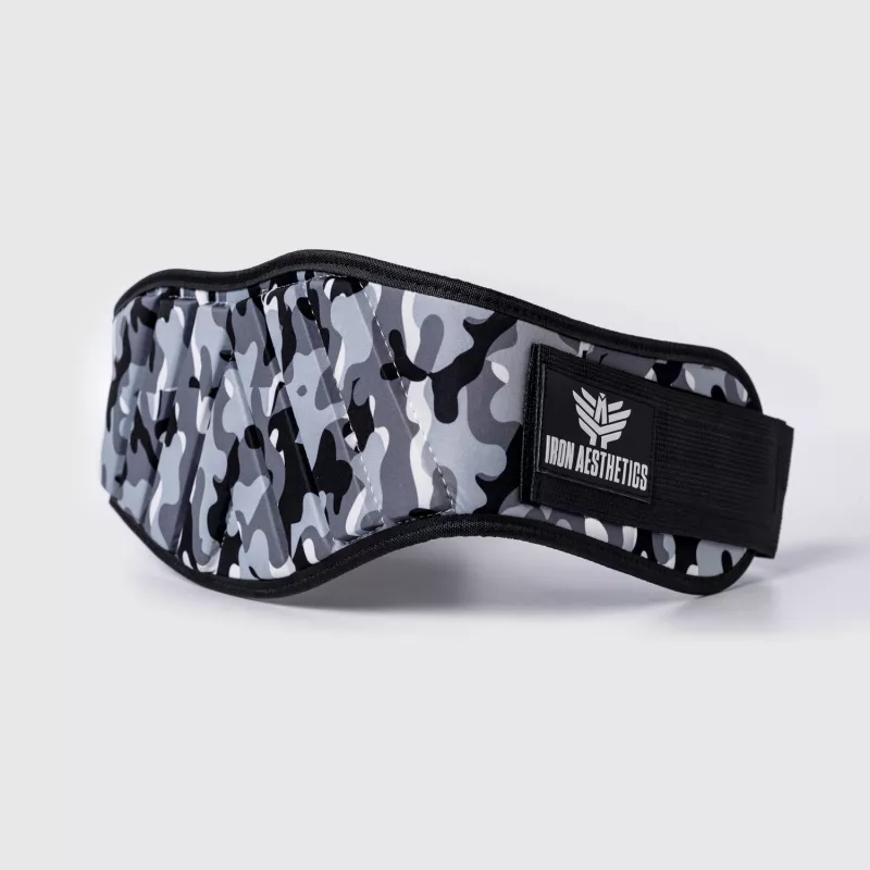 Fitness edzőöv Iron Black Camo - Iron Aesthetics-1