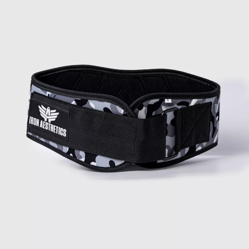 Fitness edzőöv Iron Black Camo - Iron Aesthetics-4