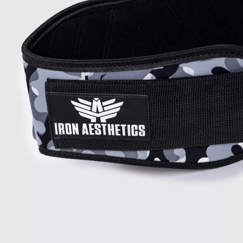 Fitness edzőöv Iron Black Camo - Iron Aesthetics-5