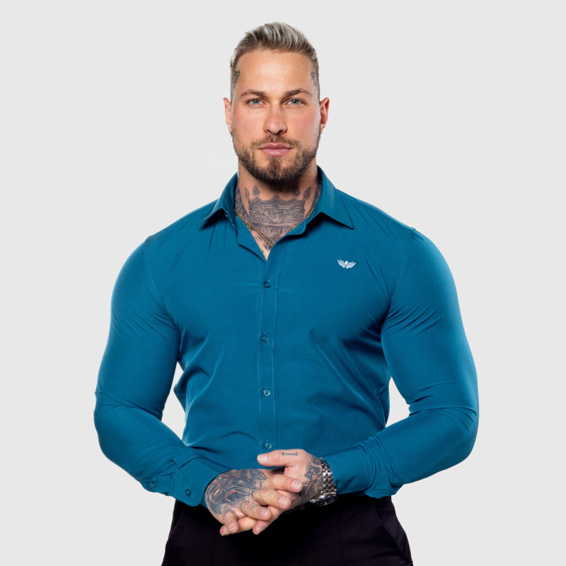 Sztreccs ing Iron Aesthetics Slim Stretch, smaragd · záber 10