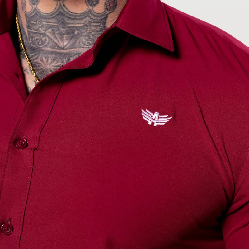 Sztreccs ing Iron Aesthetics Slim Stretch, bordó-10