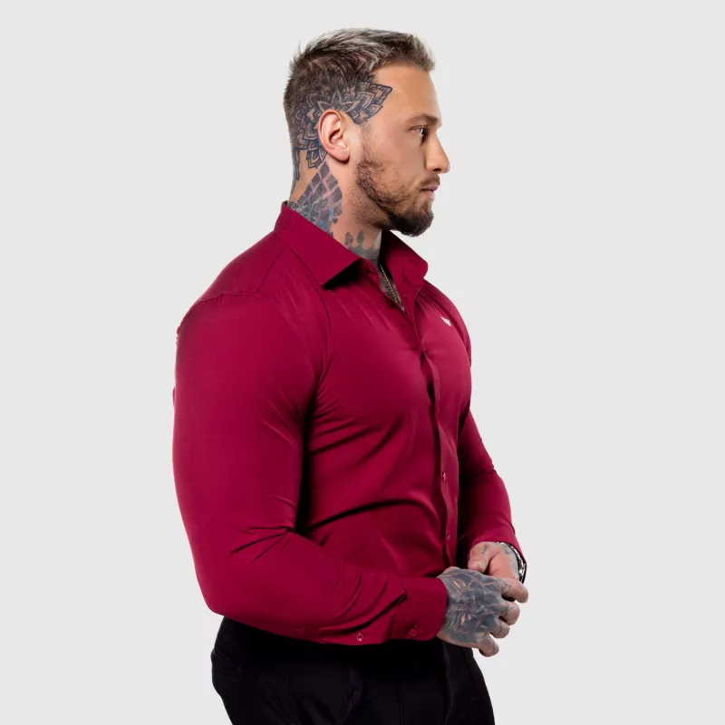 Sztreccs ing Iron Aesthetics Slim Stretch, bordó-7