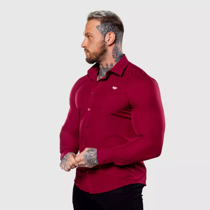 Sztreccs ing Iron Aesthetics Slim Stretch, bordó-9