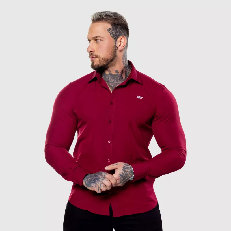 Sztreccs ing Iron Aesthetics Slim Stretch, bordó-1