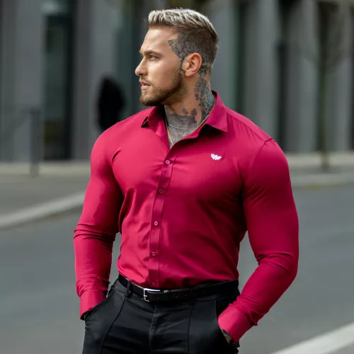 Sztreccs ing Slim Stretch, bordó