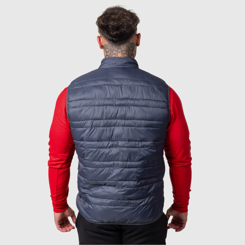 Férfi mellény Iron Aesthetics Bodywarmer, sötétszürke · záber 6
