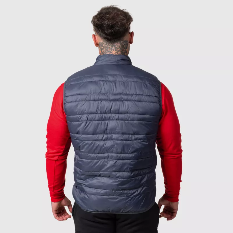 Férfi mellény Iron Aesthetics Bodywarmer, sötétszürke-6