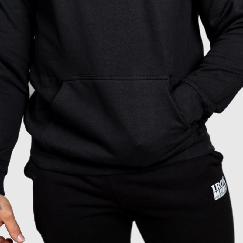 Férfi fitness pulóver Iron Aesthetics Motive, fekete · záber 6