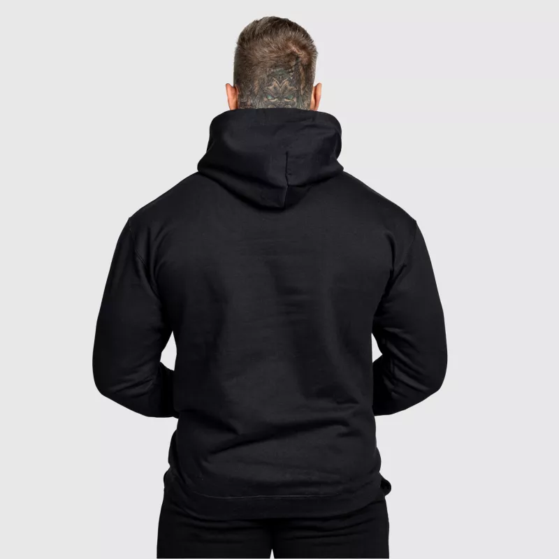 Férfi fitness pulóver Iron Aesthetics Motive, fekete-5