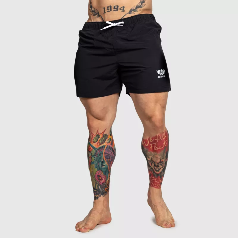 Férfi úszóshort Iron Aesthetics Sunshine, fekete-3