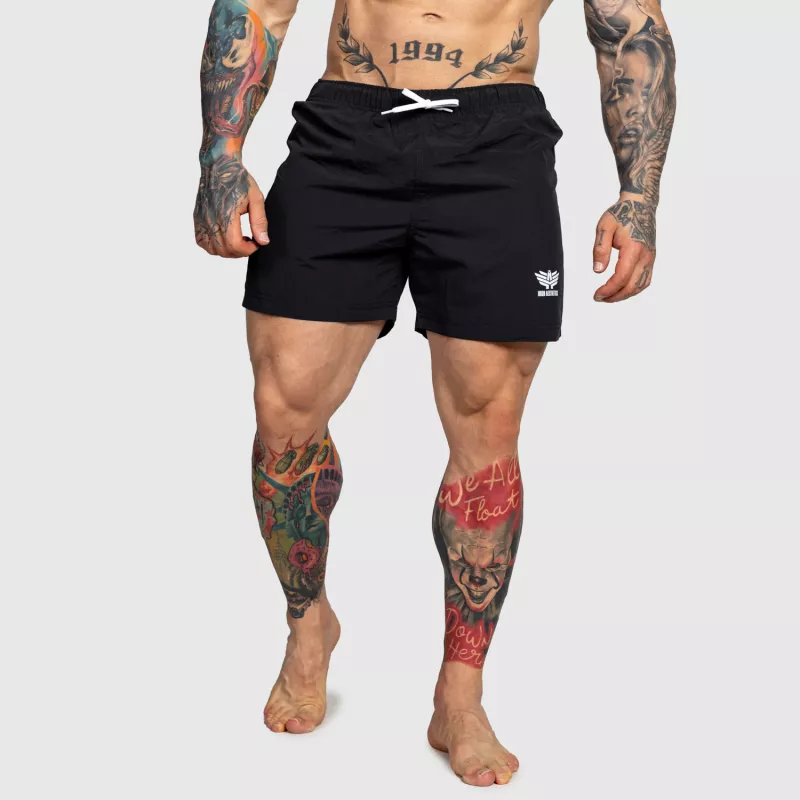 Férfi úszóshort Iron Aesthetics Sunshine, fekete-1