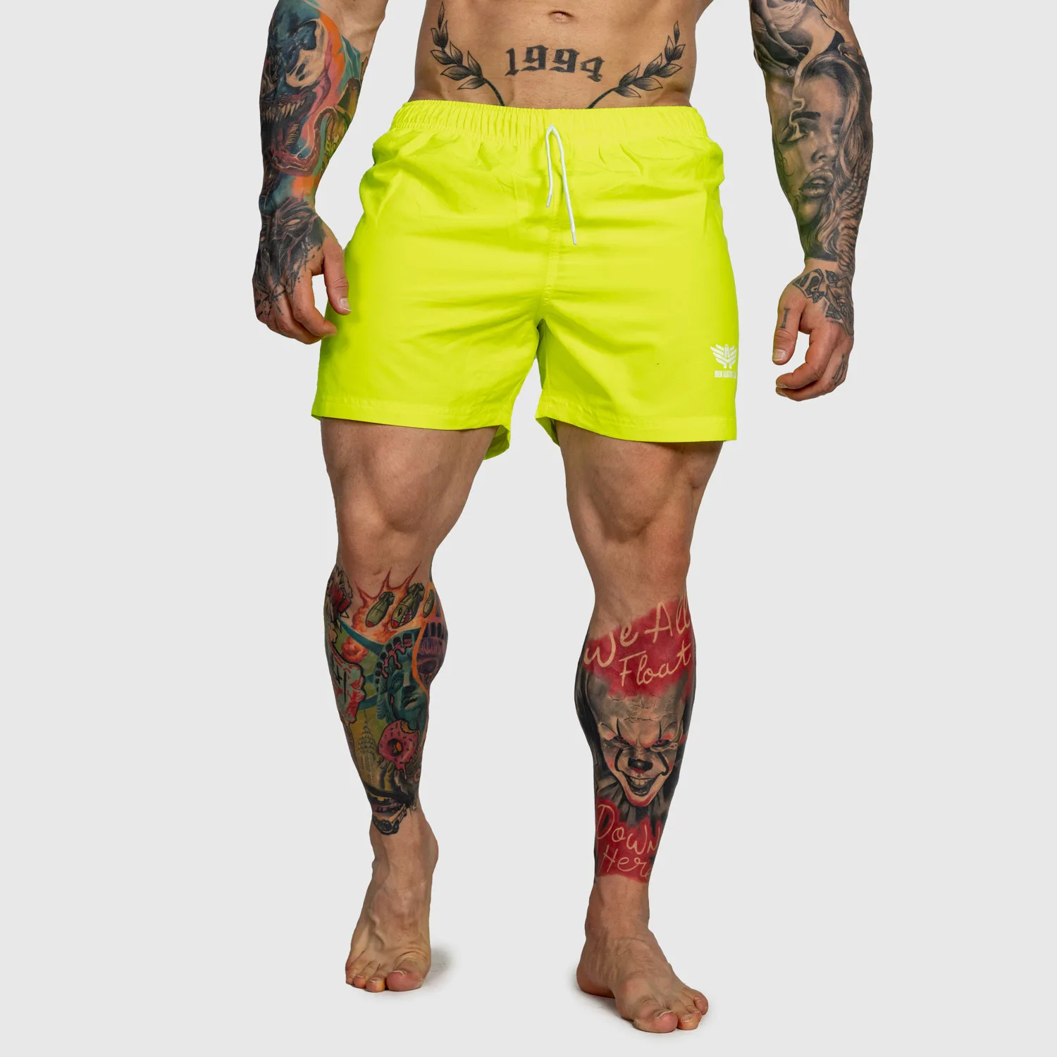Férfi úszóshort Iron Aesthetics Sunshine, sárga-1