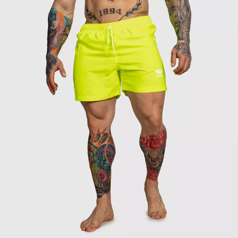 Férfi úszóshort Iron Aesthetics Sunshine, sárga-4