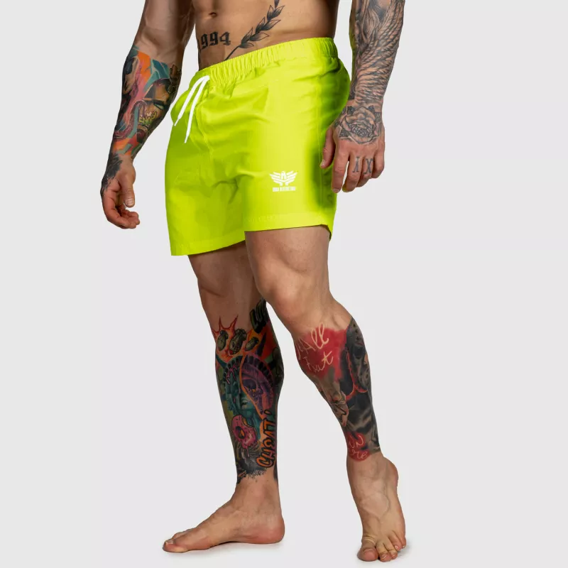 Férfi úszóshort Iron Aesthetics Sunshine, sárga-5