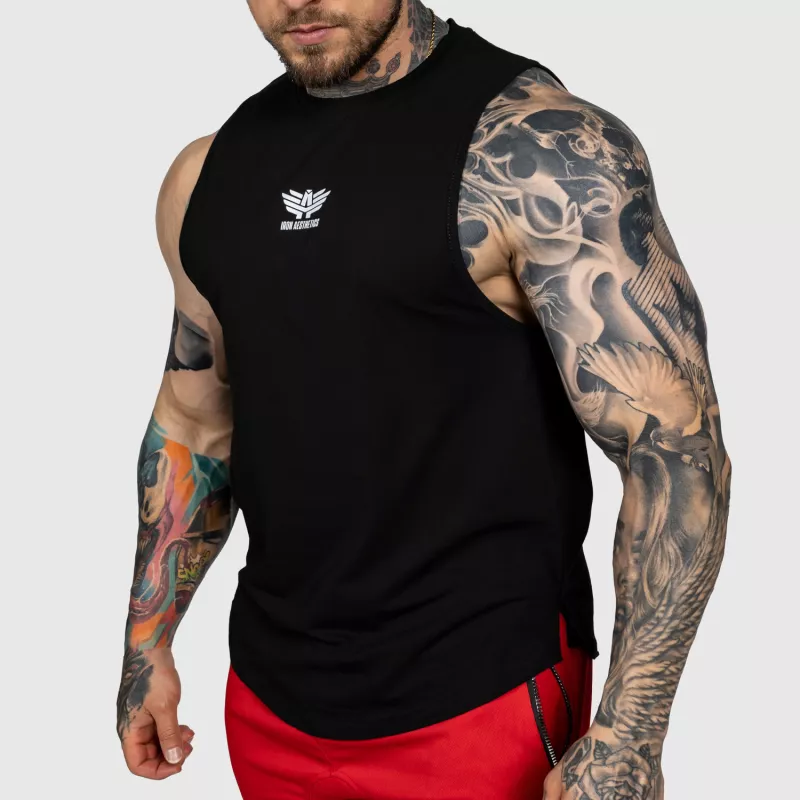 Edzőtrikó Iron Aesthetics Resilient, fekete-4