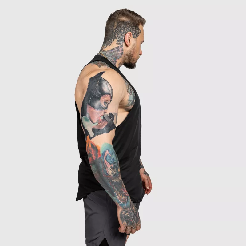 Edzőtrikó Iron Aesthetics Gym Tank, fekete-5
