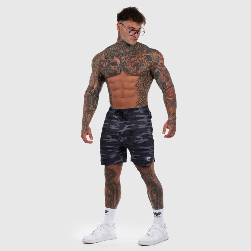 Sportos short Iron Aesthetics Flashlight, terepminta · záber 7