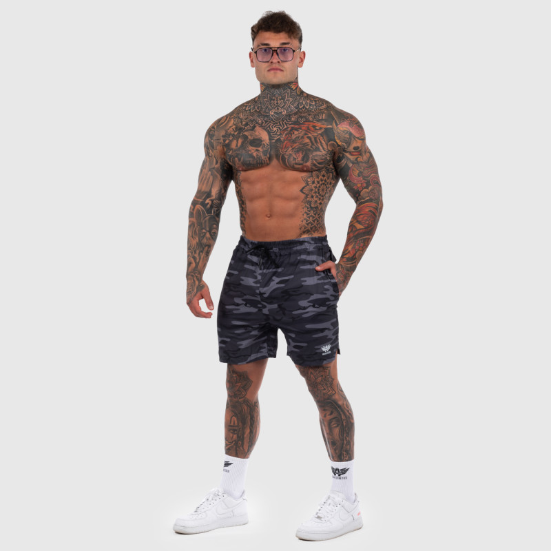 Sportos short Iron Aesthetics Flashlight, terepminta · záber 8