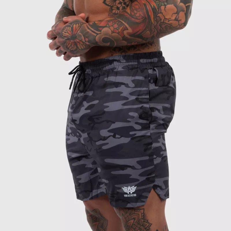 Sportos short Iron Aesthetics Flashlight, terepminta-4