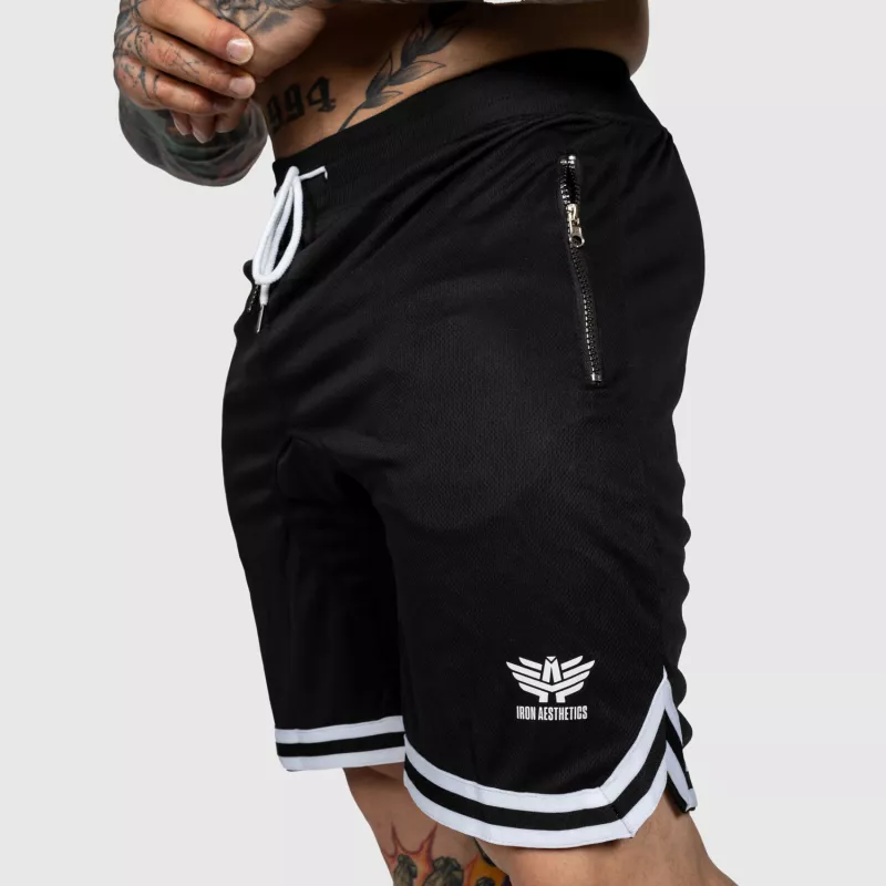 Edzőshort Iron Aesthetics Unleash, fekete-7