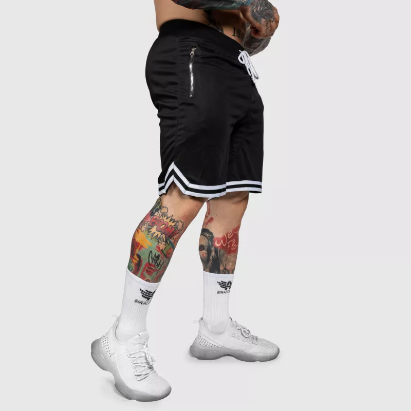 Edzőshort Iron Aesthetics Unleash, fekete-6