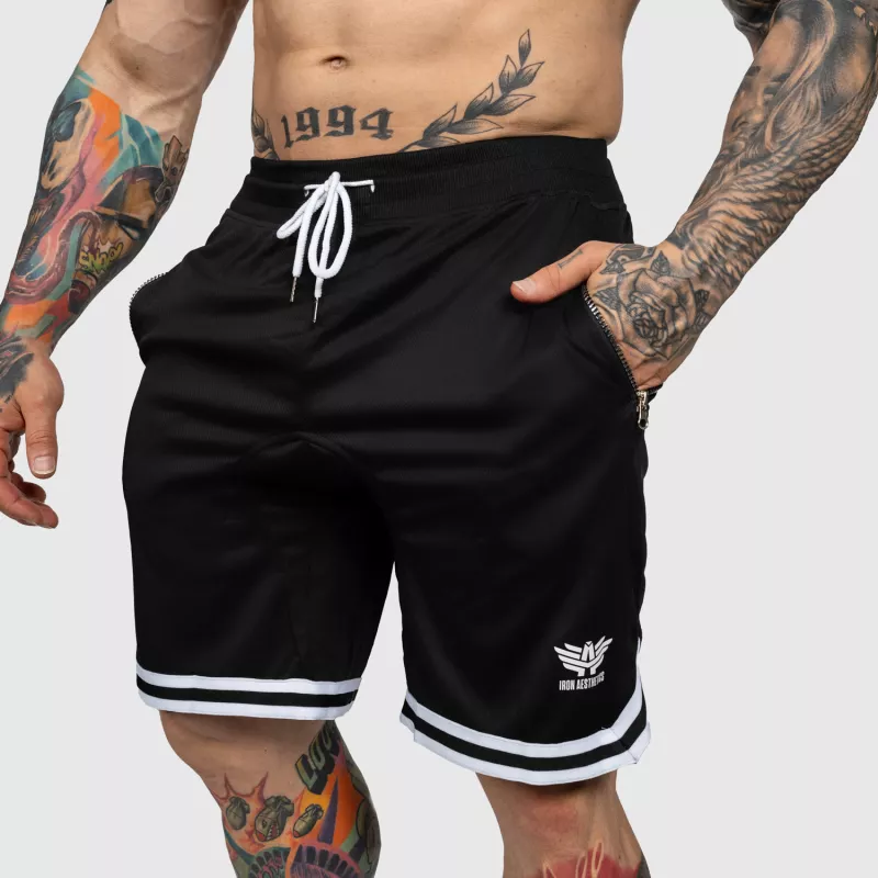 Edzőshort Iron Aesthetics Unleash, fekete-8