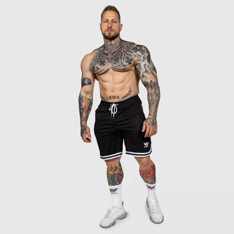 Edzőshort Iron Aesthetics Unleash, fekete-10