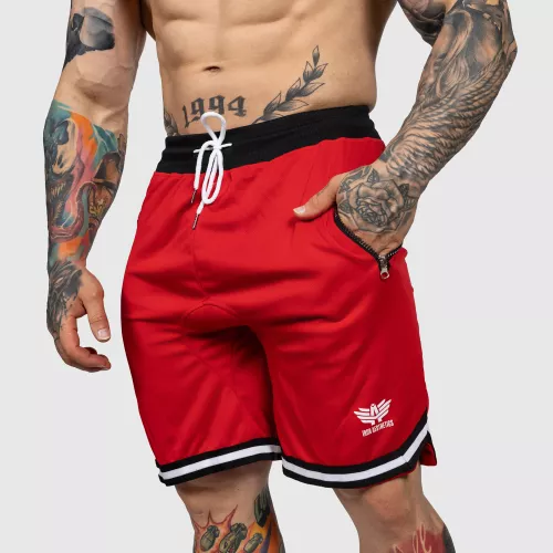Edzőshort Unleash, piros