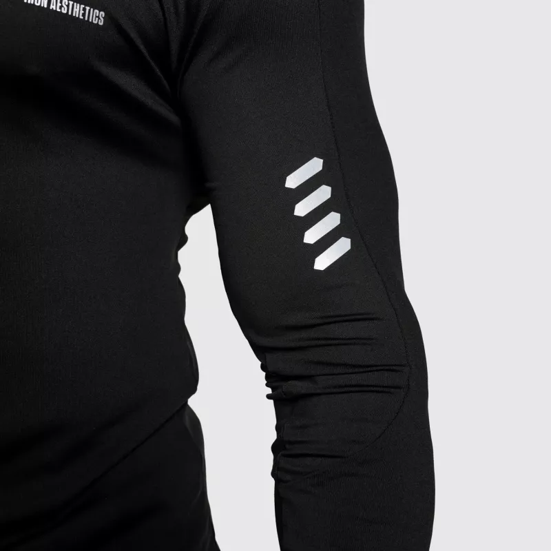 Cipzáros sportfelső Iron Aesthetics Unstoppable, fekete-8