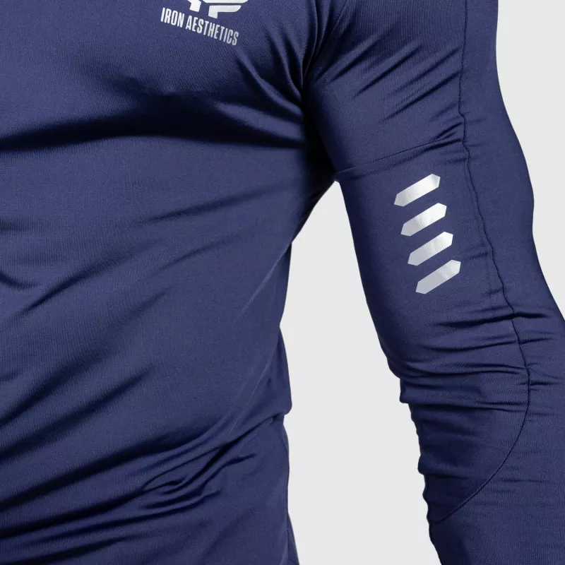 Cipzáros sportfelső Iron Aesthetics Unstoppable, kék-8