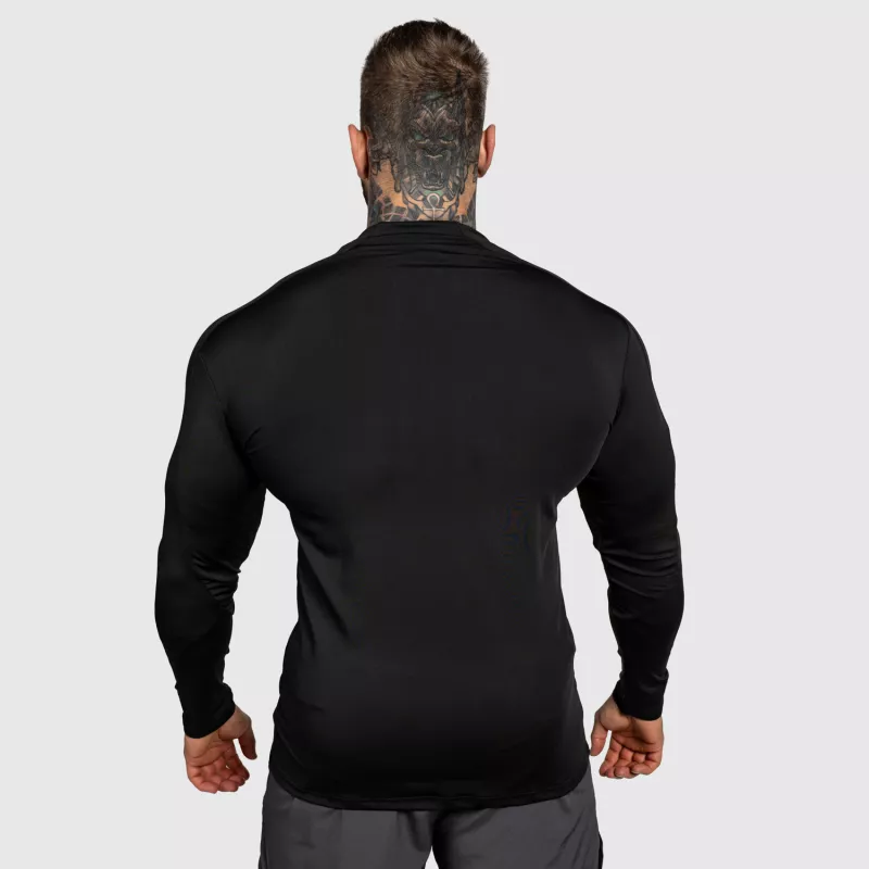 Cipzáros sportfelső Iron Aesthetics Unstoppable, fekete-4