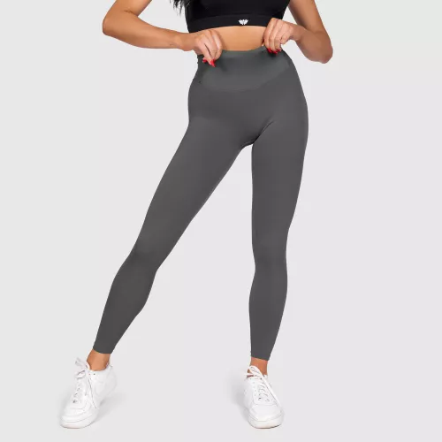Magasderekú leggings Iron Aesthetics Adapt, szürke