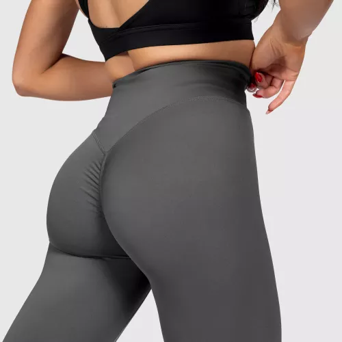Magasderekú leggings Iron Aesthetics Adapt, szürke