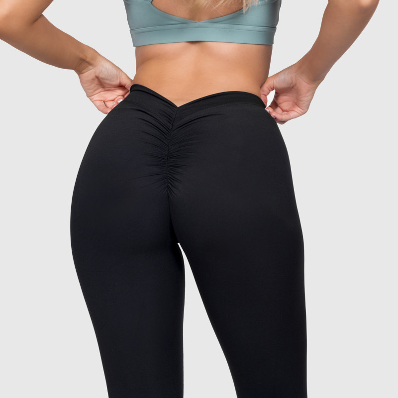 Női leggings Iron Aesthetics Scrunch, fekete · záber 7