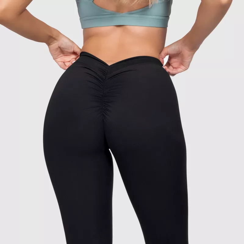 Női leggings Iron Aesthetics Scrunch, fekete-7