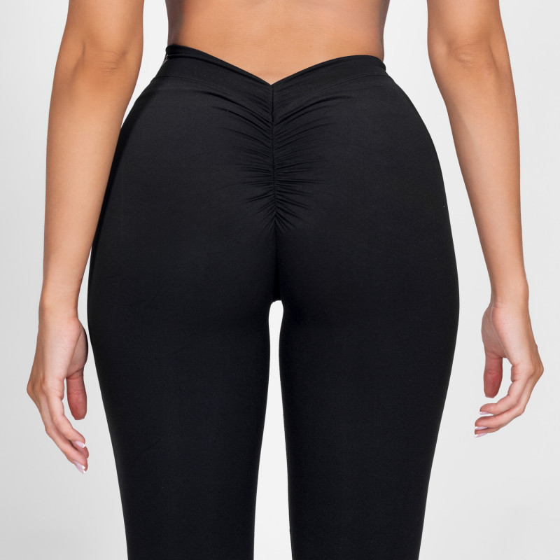 Női leggings Iron Aesthetics Scrunch, fekete · záber 9