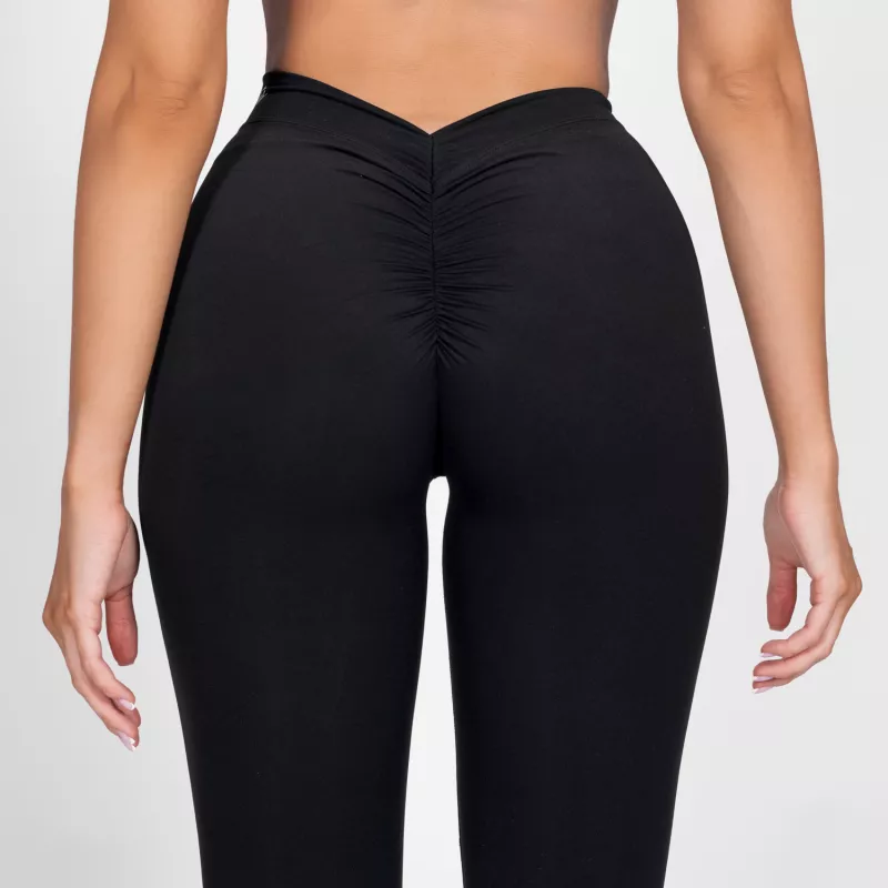 Női leggings Iron Aesthetics Scrunch, fekete-9
