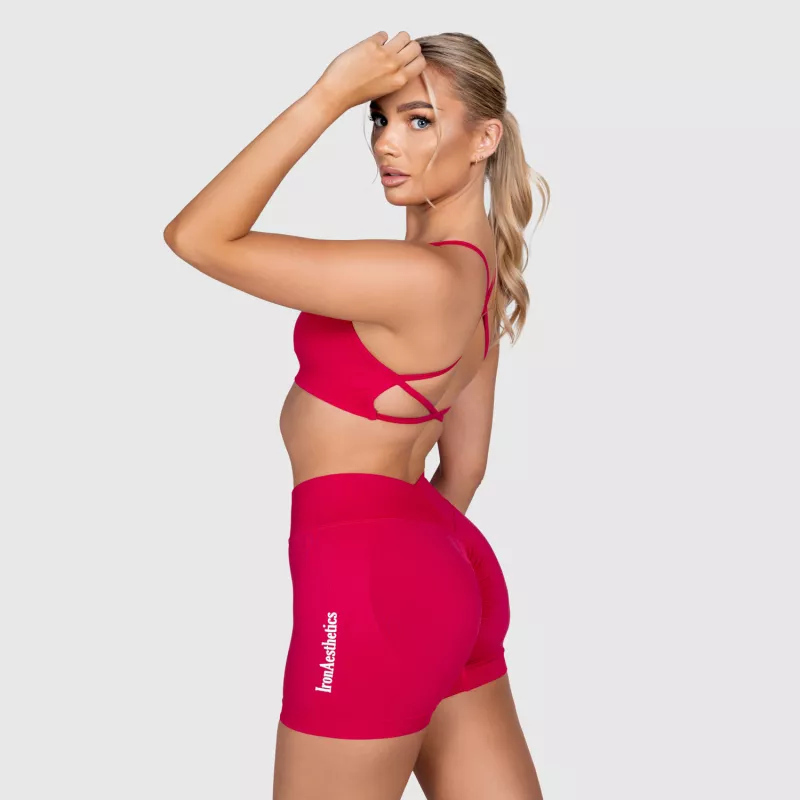 Sportmelltartó Iron Aesthetics Shape, piros-5