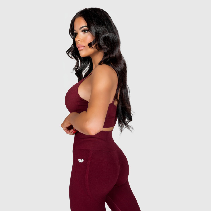 Sportmelltartó Iron Aesthetics Inspire, bordó · záber 7