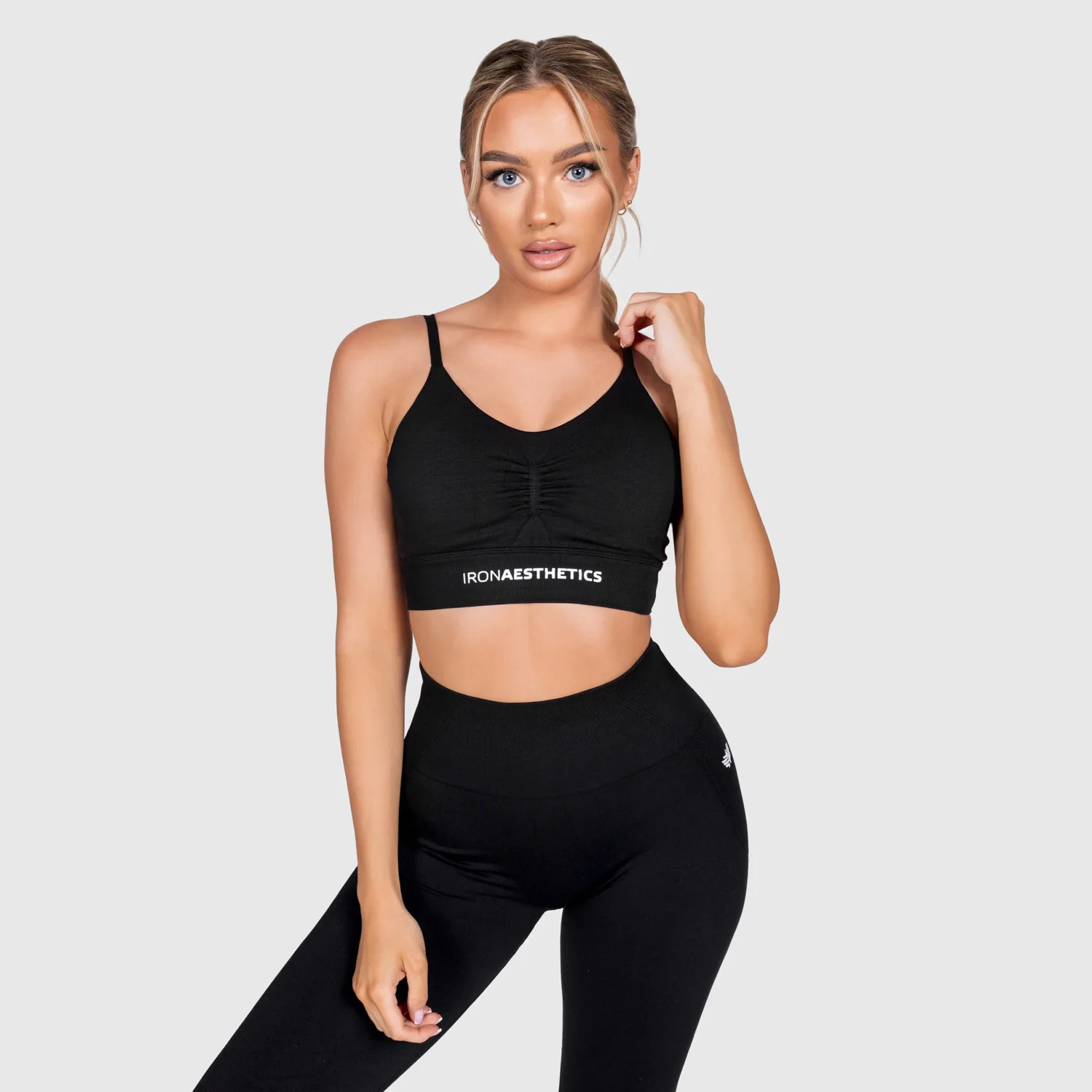 Sportmelltartó Iron Aesthetics Inspire, fekete-1