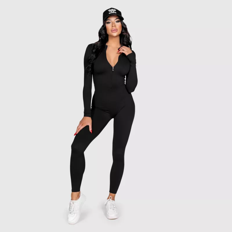 Női overál Iron Aesthetics Boom, fekete-12