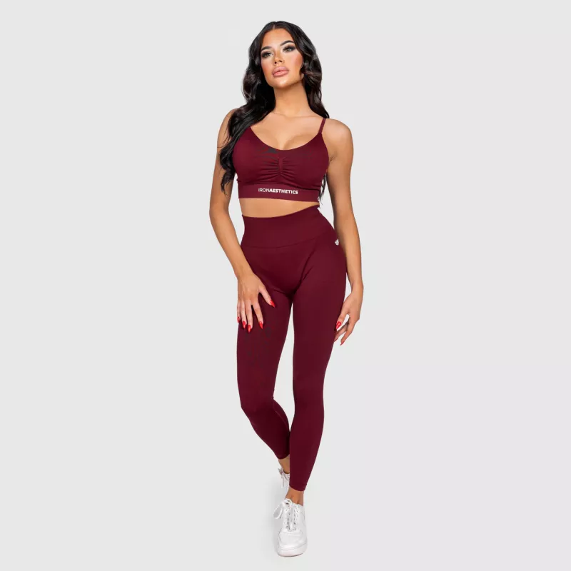 Sportszett Iron Aesthetics Inspire, bordó-6