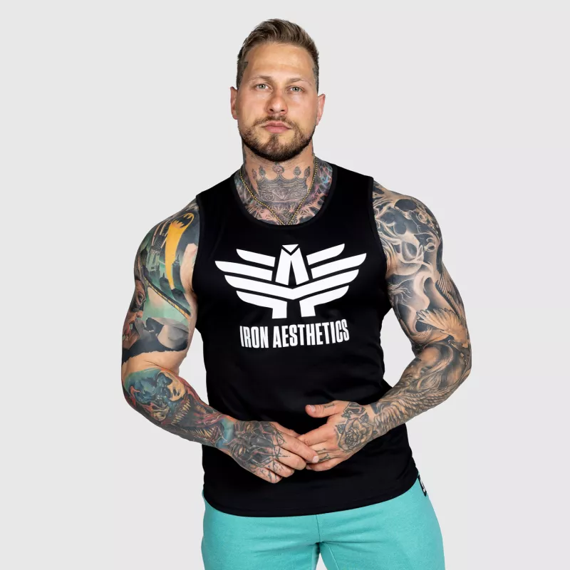 Sportos atléta Iron Aesthetics Get Fit, fekete-2