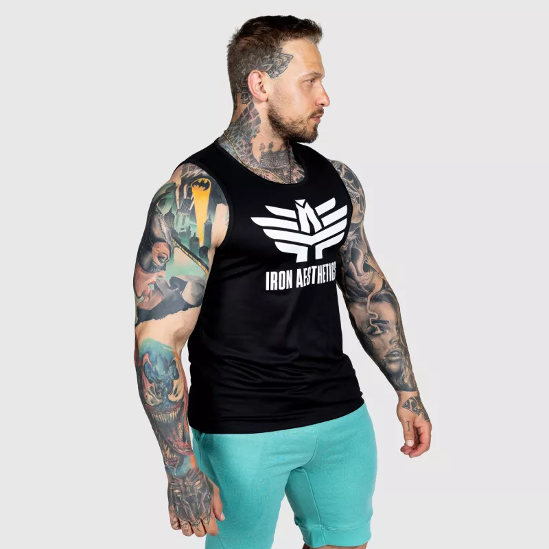 Sportos atléta Iron Aesthetics Get Fit, fekete-3