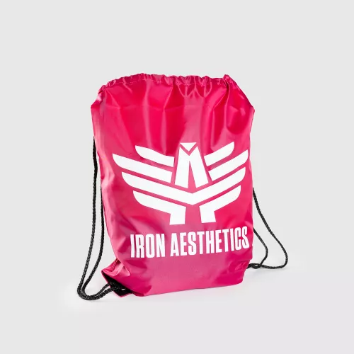 Zsinóros hátizsák Iron Aesthetics Go-To, rózsaszín